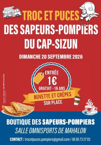 Troc et puces des sapeurs-pompiers du Cap-Sizun